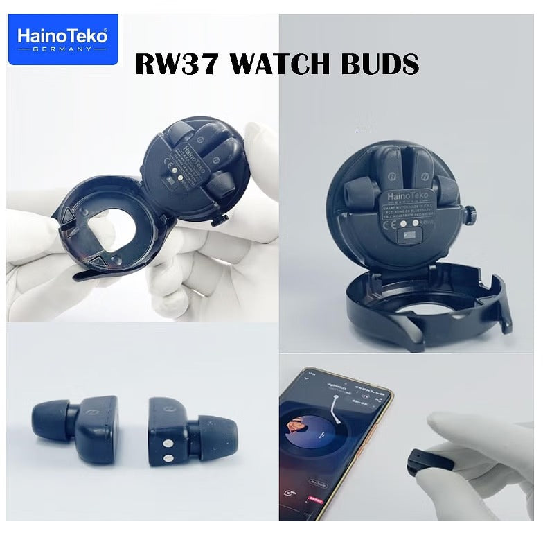 Haino Teko RW37 Smart Watch & Earbuds – Unleash Your Active Lifestyle with Premium Sound and Fitness Tracking!